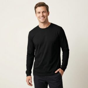 Cotton full sleeve T-shirt CIES 170GSM