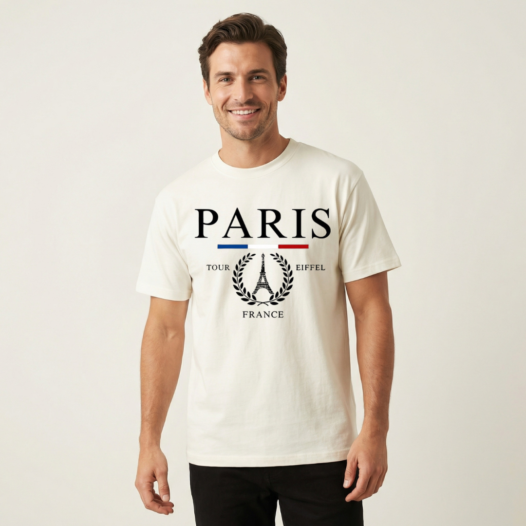 Paris tour eiffel cotton t-shirt