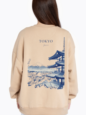 Tokyo Japan vibe stylist sweatshirt