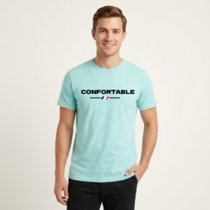 Premium new t-shirt brand in France Confortable 100% cotton summer t-shirt