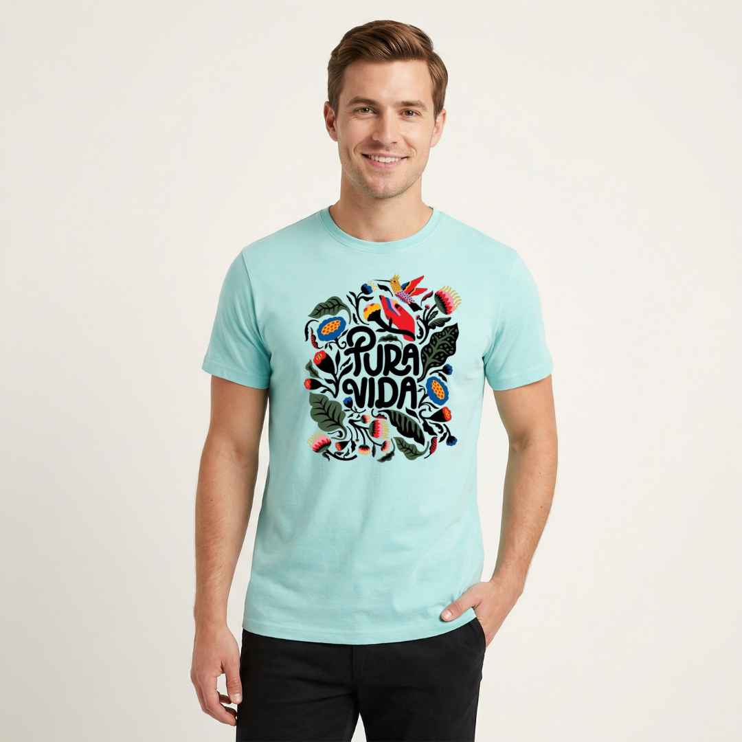 Summer printed t-shirt tropical